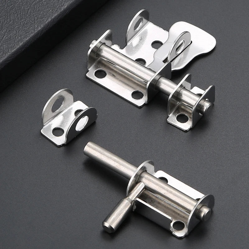 Stainless Steel Sliding Door Bolt Latch | Gate & Toilet Lock Door Bolt Latch QXL