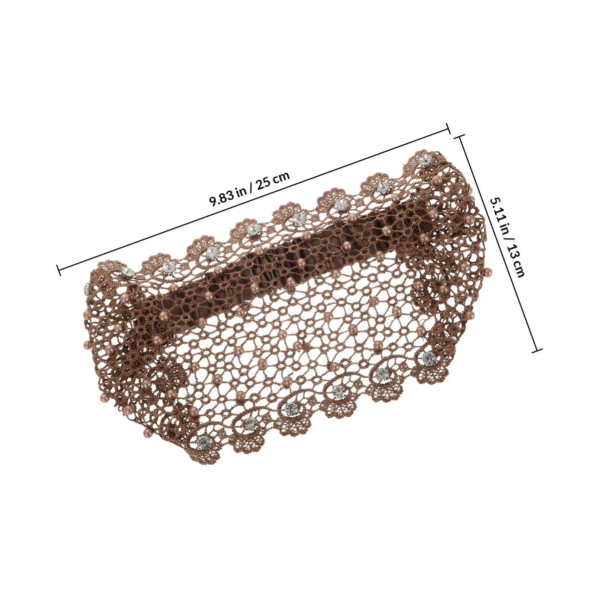 Lace Elastic Headband | Boho Bandana Hair Wrap for Women Lace Hair Headband QXL