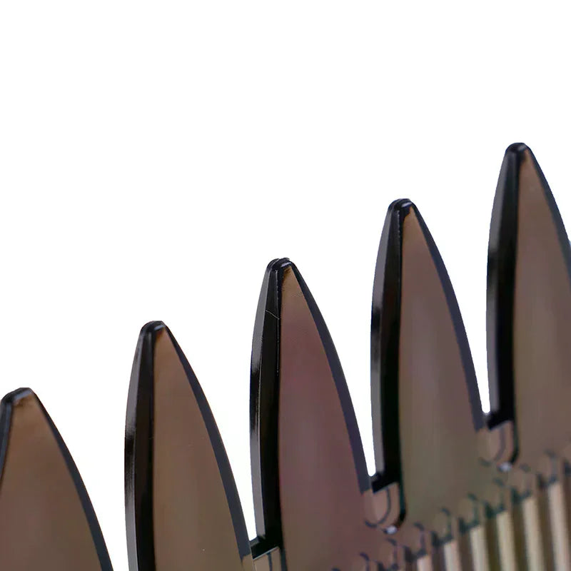 Wide Tooth Oil Slick Hair Comb for Men | Classic Styling Men's Hair Comb QXL