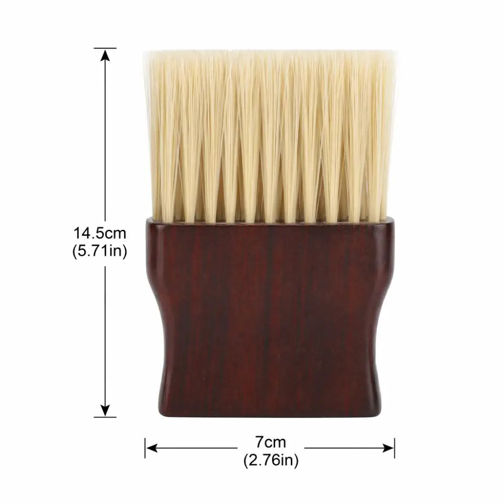 Professional Neck Duster Brush – Solid Wood Handle Barber Brush Barber Neck Brush QXL
