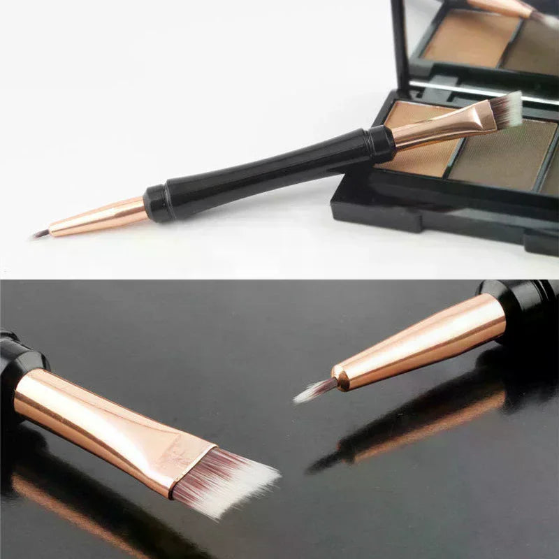 YOVIP Dual-Ended Eyebrow & Eyeshadow Brush | Dustproof Cover Dual-Ended Eye Brush QXL