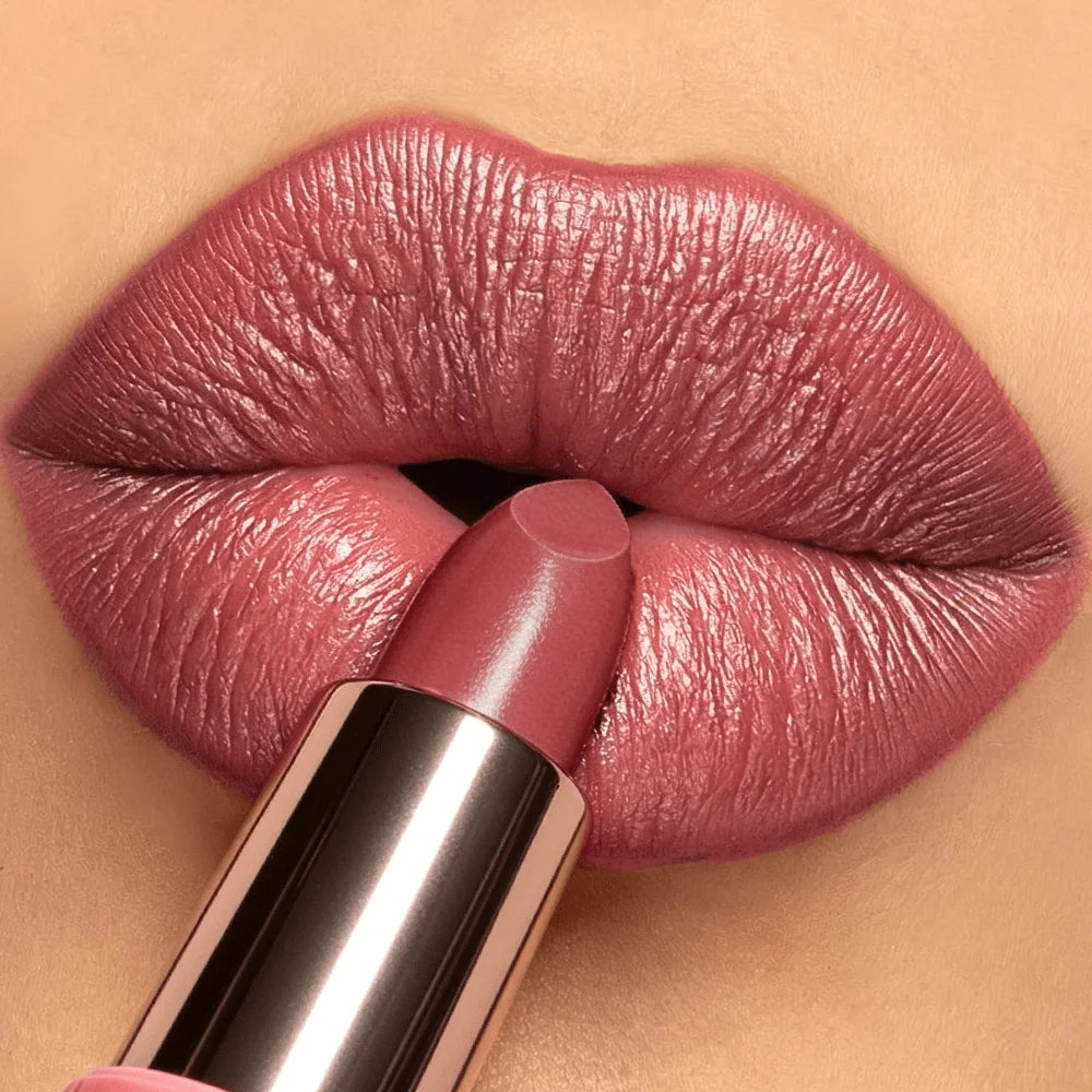 JUJU Dream Shimmer Glitter Lipstick | Metallic Matte Long-Lasting Metallic Shimmer Lipstick QXL