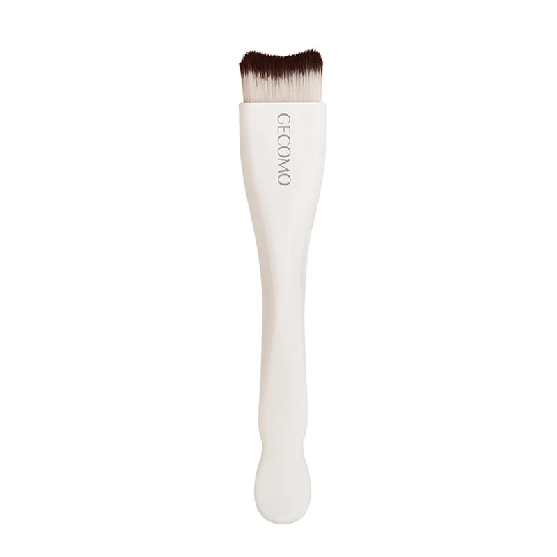 Double-Ended Crescent Foundation Brush | Soft Beginner Makeup Foundation Makeup Brush QXL 1PC