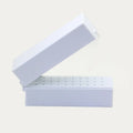 30-Slot Dustproof Nail Drill Bit Holder Case | Manicure Nail Drill Bit Holder QXL White