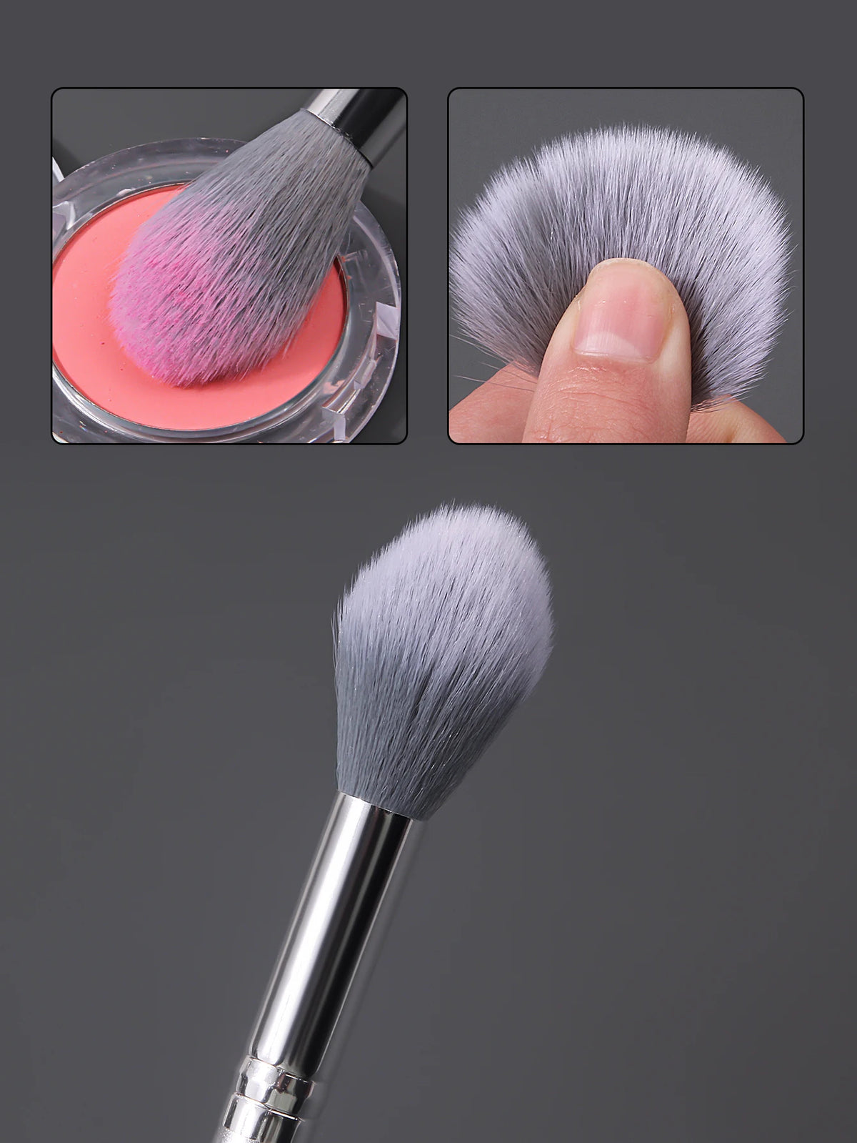 Soft Flame Highlighter & Contour Makeup Brush | QXL Highlighter Makeup Brush QXL