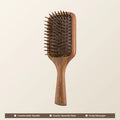 Wooden Air Cushion Massage Comb | Anti-Static Scalp Comb Hair Massage Comb QXL 951-6H-Coffee-big