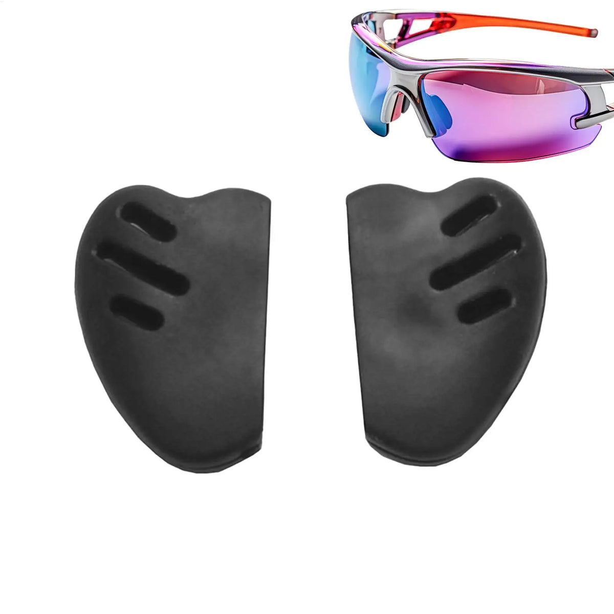 Non-Slip Rubber Nose Pads for Eyeglasses & Sunglasses Eyewear Nose Pads QXL