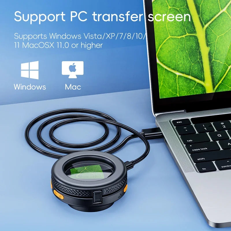 QXL 500X Autofocus Digital Microscope 2MP Foldable Portable Digital Microscope QXL