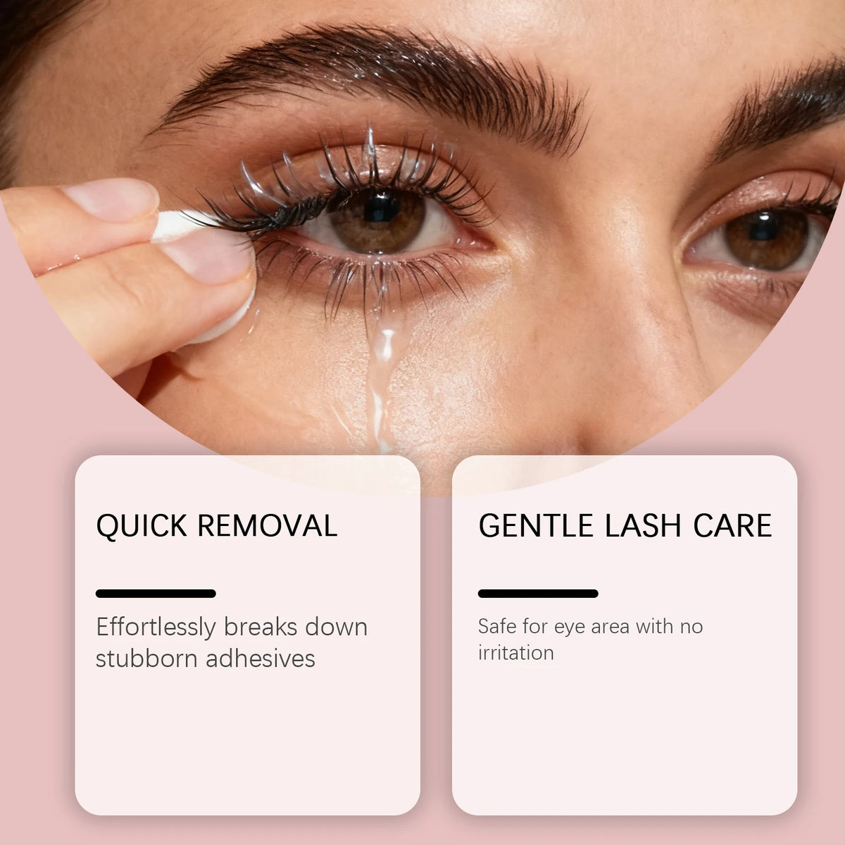 Nymixa Lash Remover Gel – Eyelash Glue Dissolver 10ml Lash Glue Remover QXL