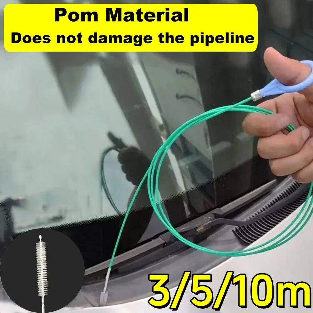 Car Sunroof Drain Dredger & Pipeline Cleaning Brush Tool Drain Cleaning Brush QXL
