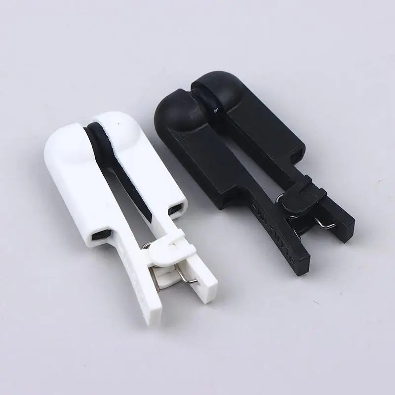 2-Pack Silicone Electrode Clip Adapters | 2.0mm Pin TENS EMS Electrode Clip Adapters QXL