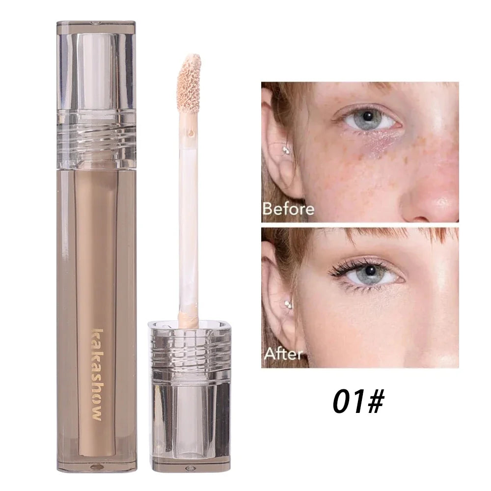 Waterproof Matte Concealer Pen | Full Coverage Liquid Foundation Liquid Concealer Pen QXL 01