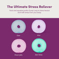 Jumbo Loop Gel-Filled Fidget Stress Ball | Squishy Sensory Toy Fidget Stress Ball QXL 1Pcs Blue