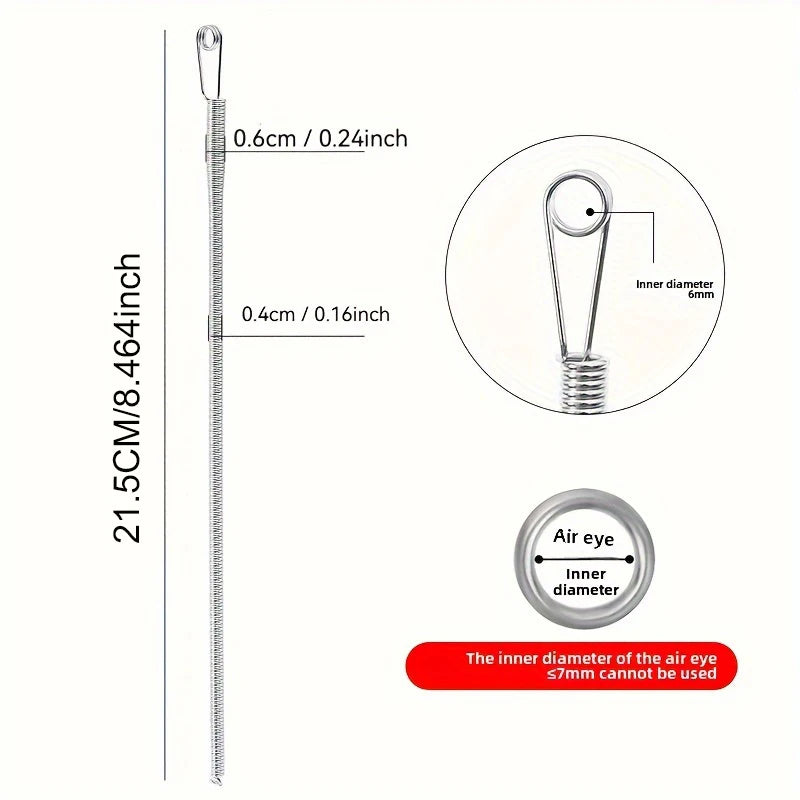 Bendable Spring Drawstring Threader for Elastic & Lace Cords Drawstring Threader Tool QXL