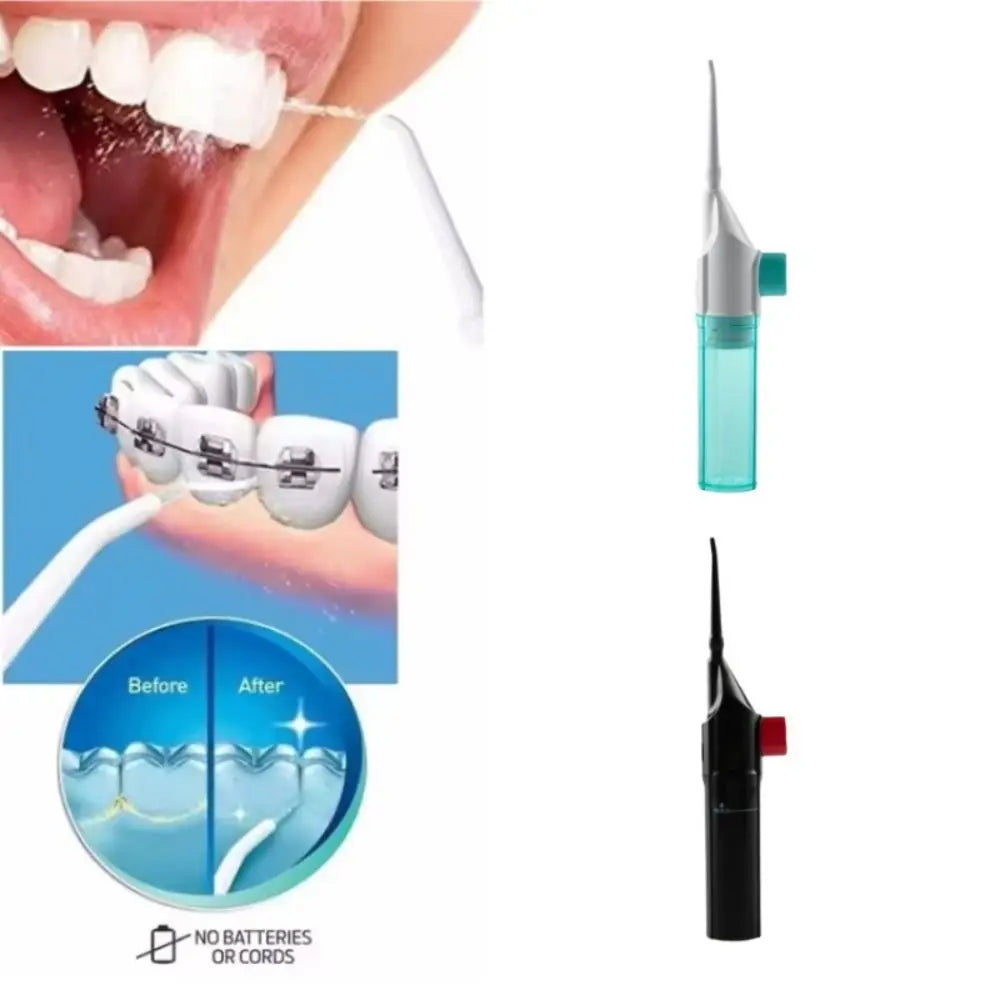 Portable Manual Water Flosser | High-Pressure Oral Irrigator Water Flosser QXL