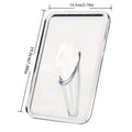 Clear Acrylic Rectangular Vase | Frame Design Home Decor Gift Decorative Vase QXL 1pcs