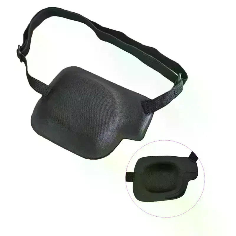 3D Foam Concave Eye Patch | Adjustable Black Eyeshade Eye Patch QXL