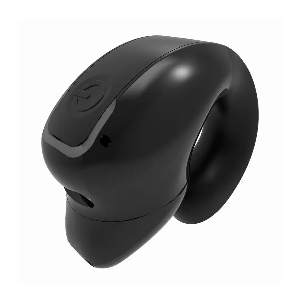 Ear-Clip Bone Conduction Bluetooth 5.3 Wireless Earphone Bluetooth Earphone QXL Black