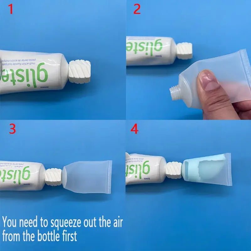 3-Pack 30ml Leak-Proof Refillable Travel Bottles & Adapters Travel Bottle Set QXL