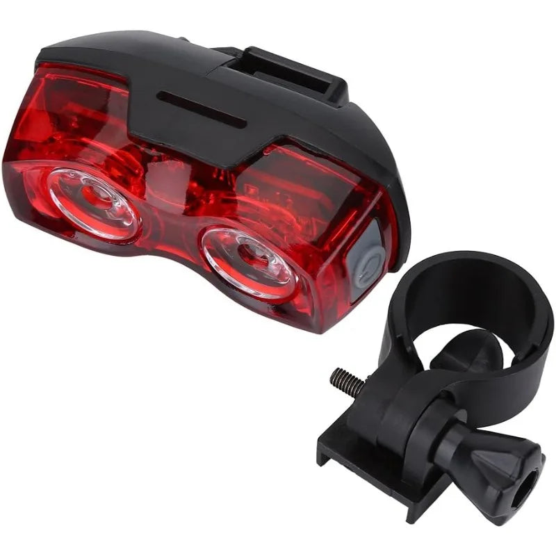 LED Bike Tail Light | IPX5 Waterproof Red Rear Safety Light Bike Tail Light QXL 1pcs