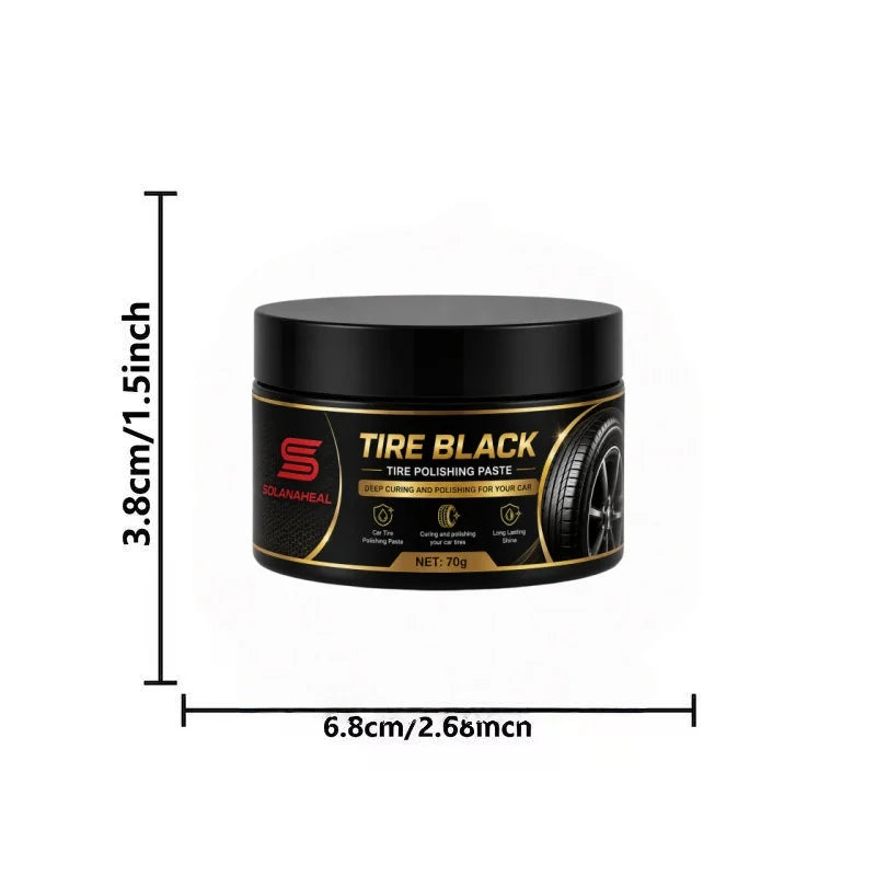 Tire Dressing Paste – Polish, Condition & Protect Tires 70ml Tire Dressing Paste QXL