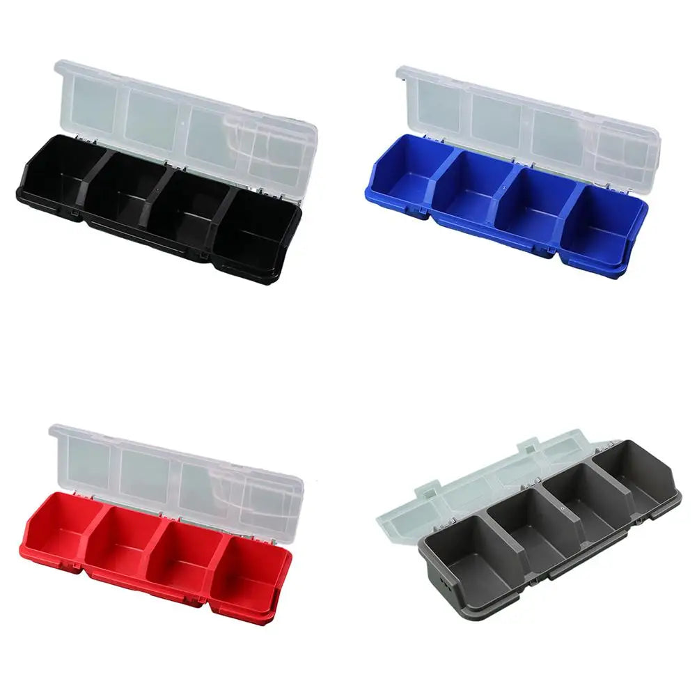 Multi-Compartment Plastic Storage Box for Screws & Hardware Parts Storage Box QXL