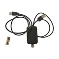 4K HD Digital TV Antenna Amplifier | High-Gain Signal Booster TV Antenna Amplifier QXL black