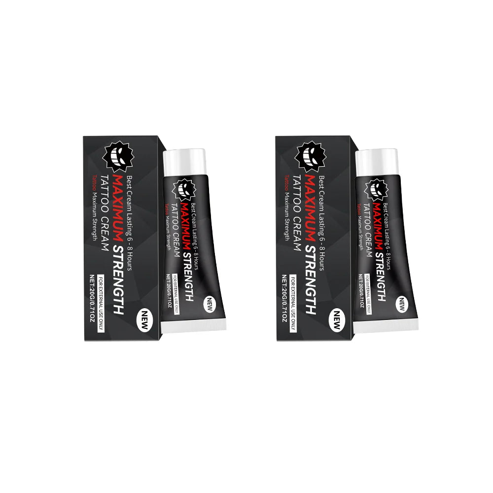 Tattoo Care Gel Balm – Moisturizing Ink Protection & Vibrancy Tattoo Care Balm QXL 2pcs