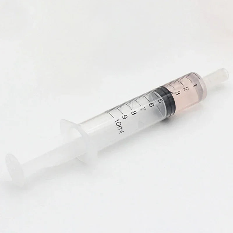 10-Pack 10ml Plastic Syringes for Perfume & Cosmetic Refills Cosmetic Refill Syringe QXL
