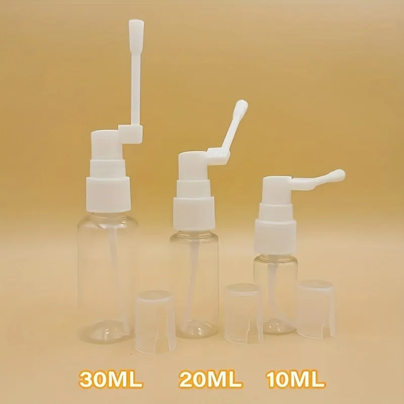 2-Pack Refillable Nasal Spray Bottles – Rotatable Nozzle Atomizer Refillable Spray Bottle QXL
