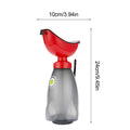 Portable Travel Urinal Bottle 600ml Spill-Proof | Men & Women Travel Urinal Bottle QXL Red