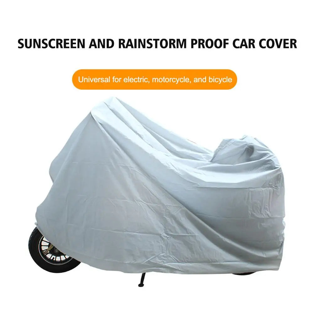 Waterproof Motorcycle Cover UV Rain Dust Protection S–XL Motorcycle Protective Cover QXL