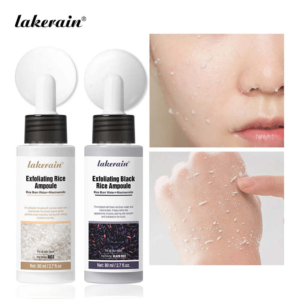 Rice Exfoliating Serum – Brightening & Hydrating Ampoule Exfoliating Serum QXL