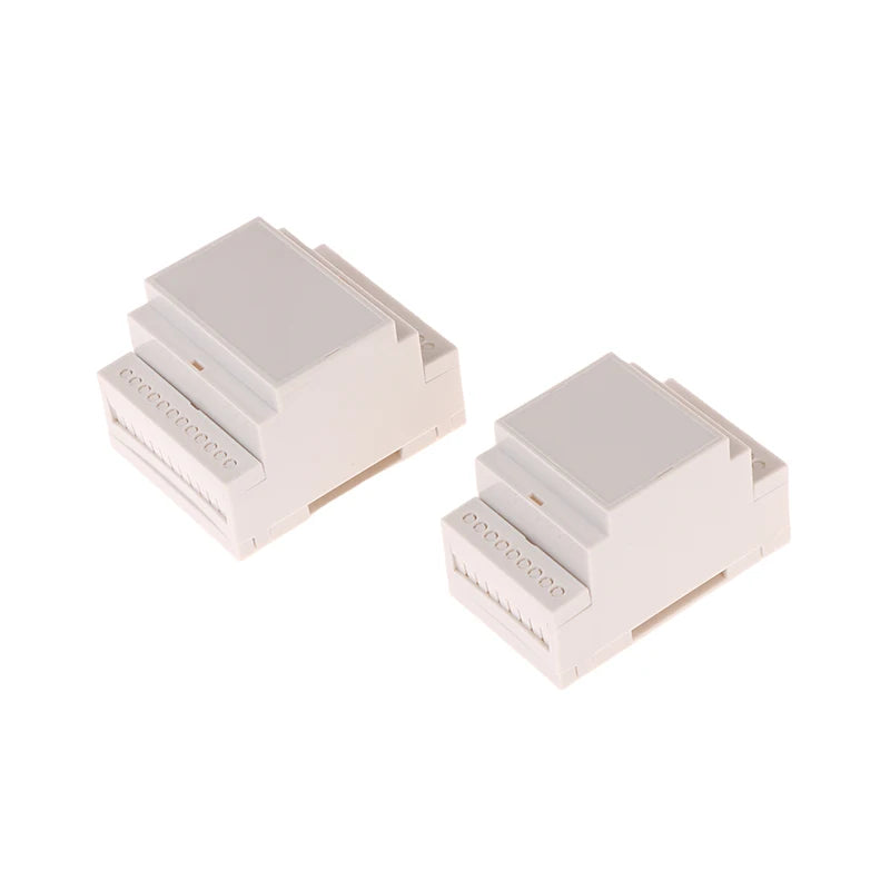 DIN Rail Plastic Enclosure | ABS Electronics Distribution Box DIN Rail Enclosure QXL