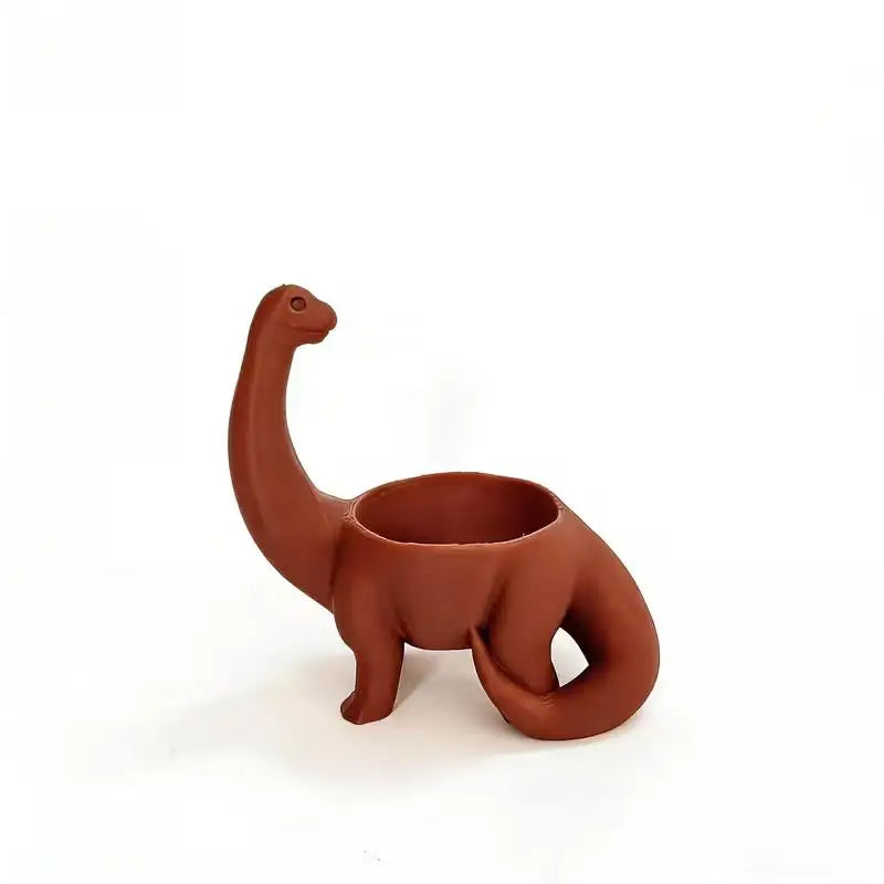 Dinosaur Planter Pot with Drainage | Succulents & Herbs Novelty Planter Pot QXL