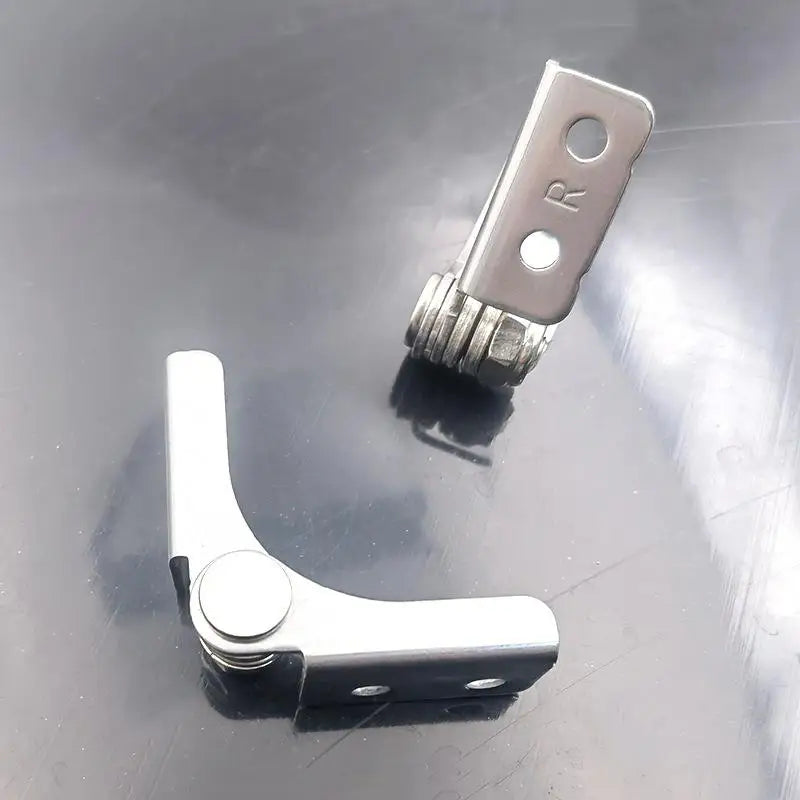 304 Stainless Steel Adjustable Damping Hinge | Frameless Stop Damping Positioning Hinge QXL