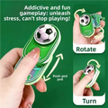 Football Fidget Spinner Keychain | Push Pop Sensory Toy Fidget Spinner Keychain QXL Football