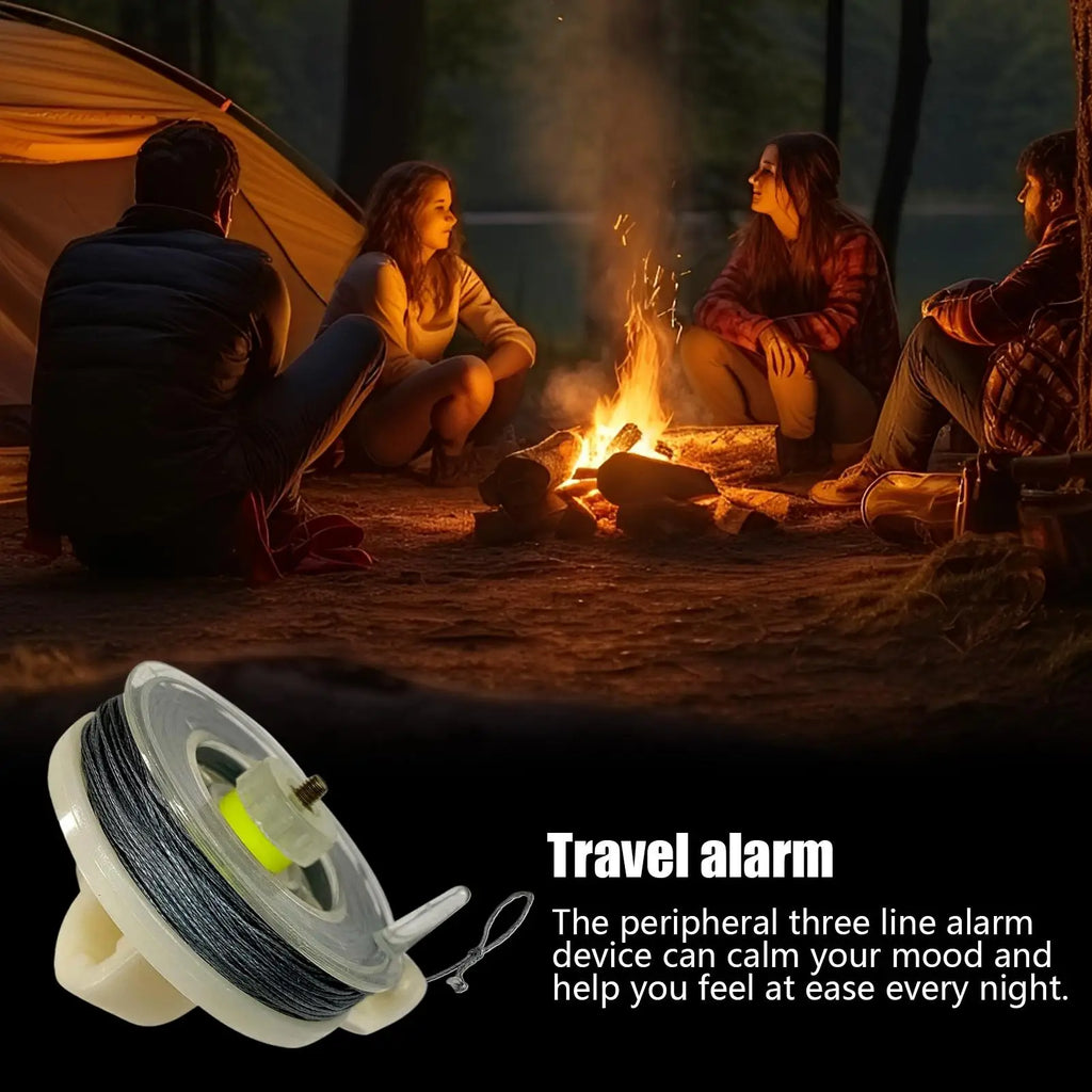 Weatherproof Camping Trip Wire Perimeter Alarm System 25m Perimeter Alarm Wire QXL