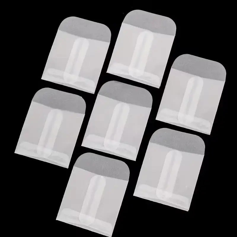 Semi-Transparent Mini Envelopes | Self-Sealing Bags 10/30-Pack Mini Storage Envelopes QXL
