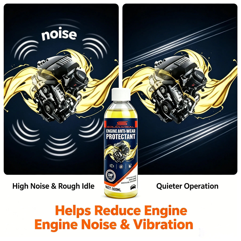 Engine Anti-Wear Protectant | Gasoline & Diesel Additive Engine Oil Additive QXL