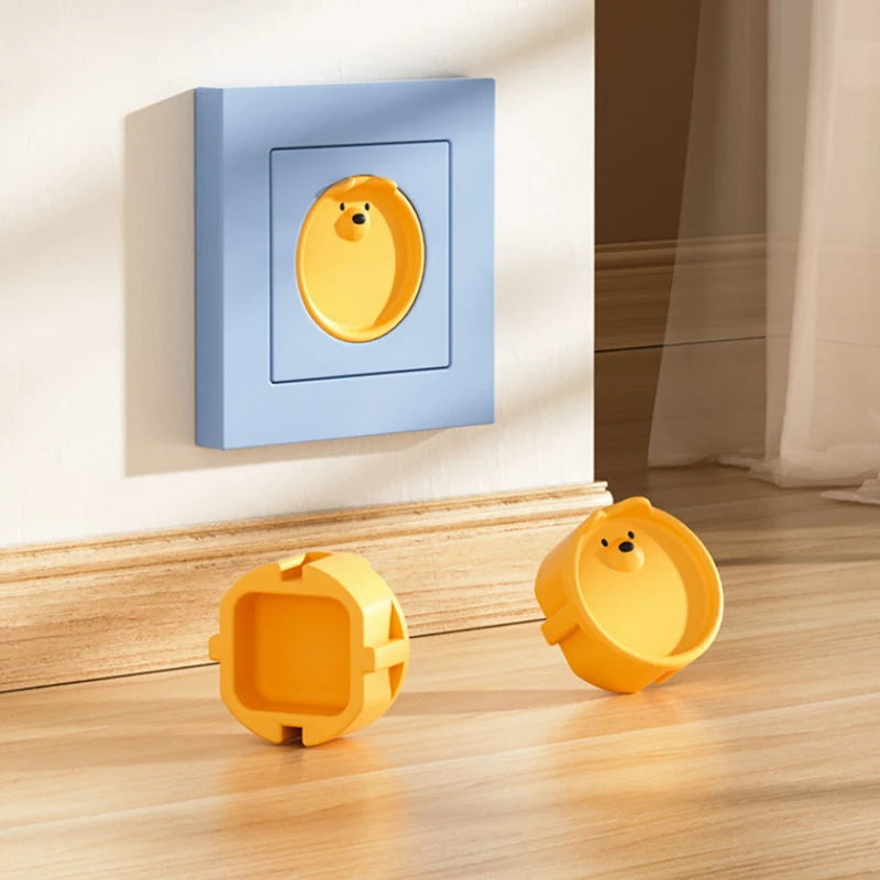 5-Pack Baby Silicone Socket Covers | EU Outlet Safety Caps Baby Safety Cover QXL