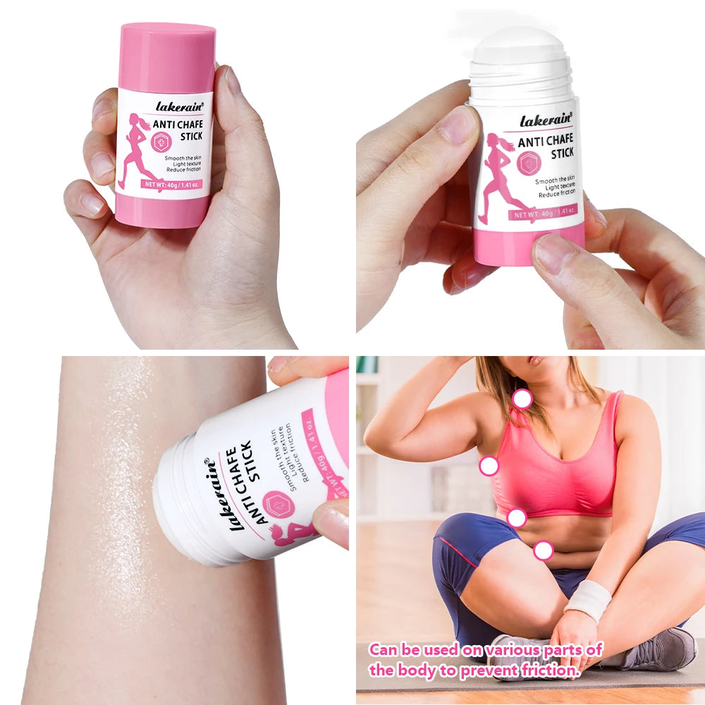 Anti-Chafing Stick | Moisturizing Body Glide Skin Protection Anti-Chafing Balm Stick QXL