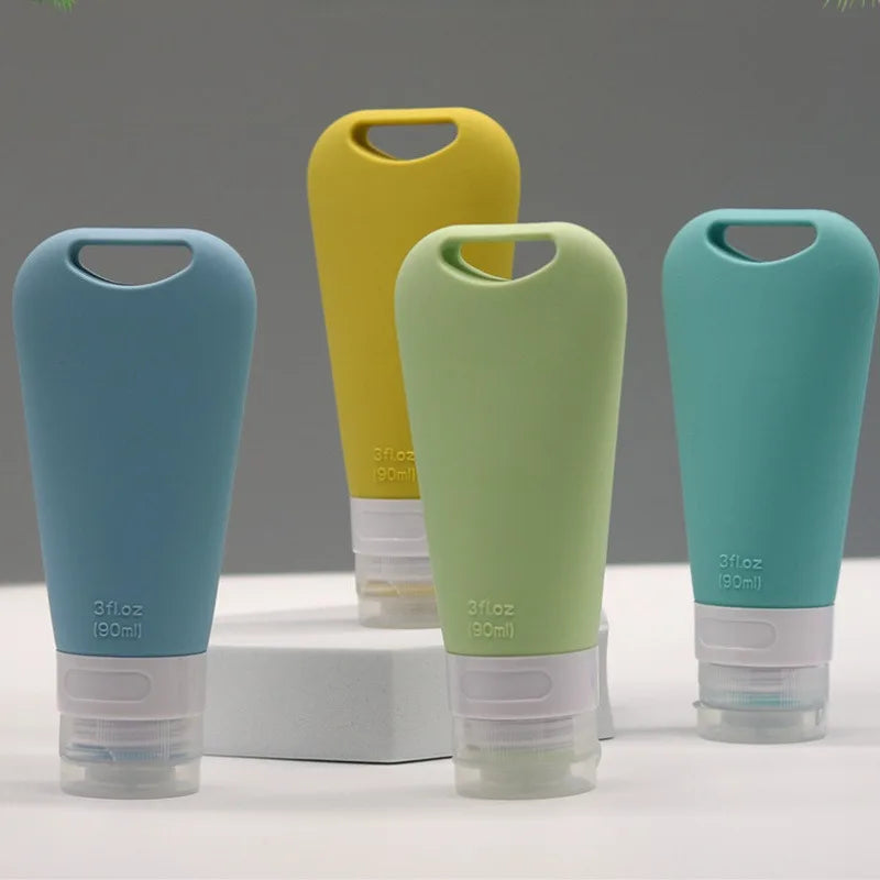 Leakproof Silicone Travel Bottles | Refillable Cosmetic Containers Travel Bottles QXL