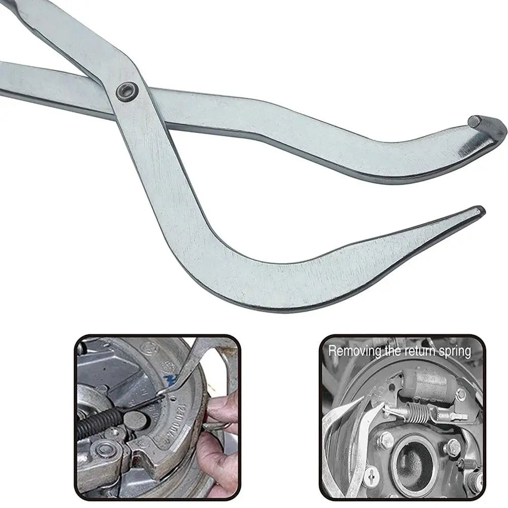 Drum Brake Spring Plier – Shoe Return Spring Remover 31cm Brake Spring Plier QXL