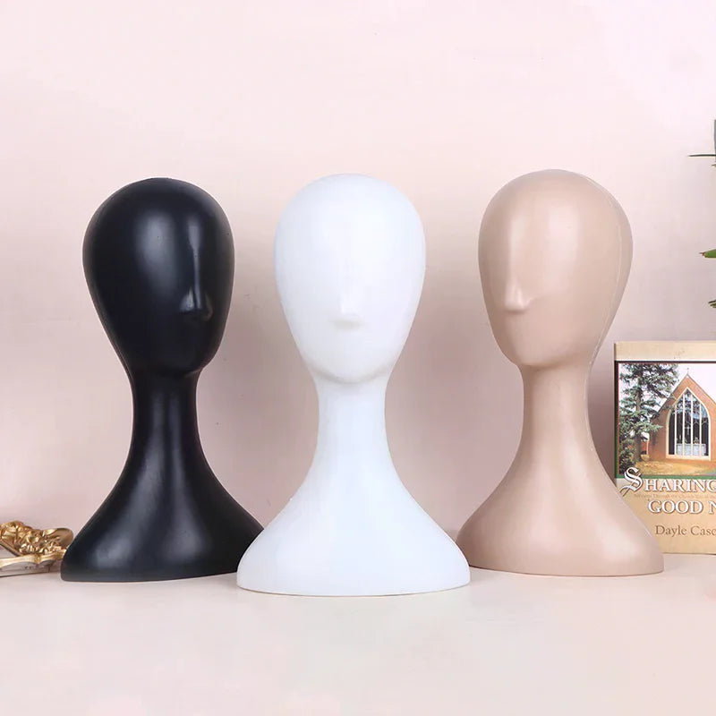 Female Mannequin Head Stand | Wig Hat & Hair Display Model Mannequin Head Stand QXL