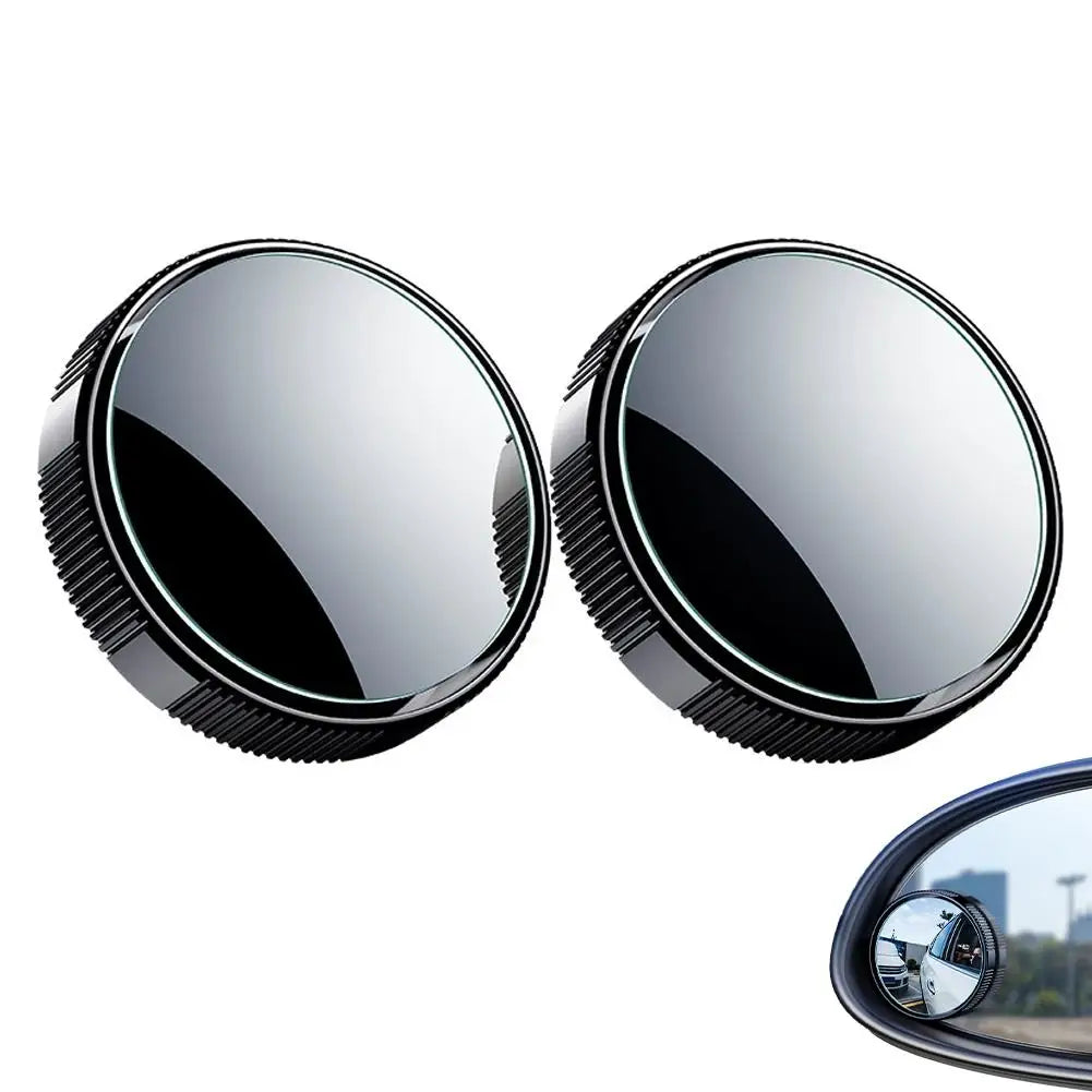 360° Wide-Angle Blind Spot Rearview Mirror 2-Pack | HD Clip-On Blind Spot Mirror QXL 2pcs