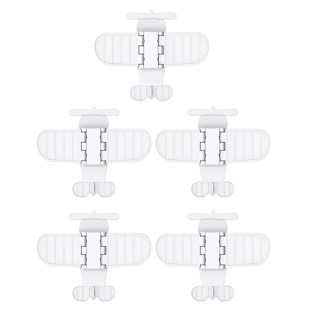 Baby Safety Window & Sliding Door Limit Lock – 1/3-Pack Baby Safety Lock QXL B193 White-5Pcs