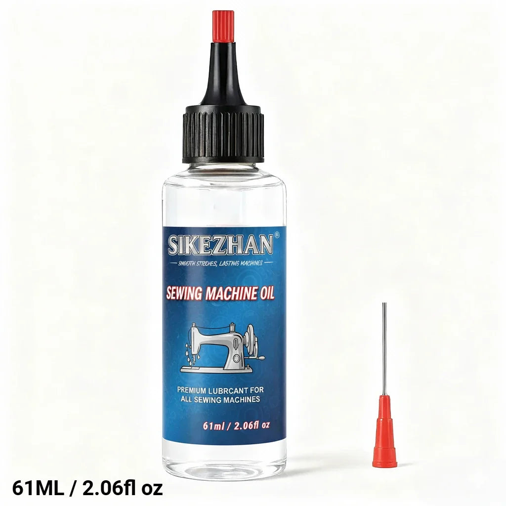 SIKEZHAN Sewing Machine Oil | Precision Needle Lubricant 61ml Machine Lubricant Oil QXL