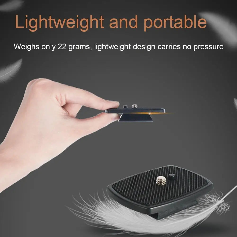 Quick Release Tripod Plate for DSLR – Yunteng VCT668 ST666 Tripod Quick Release Plate QXL