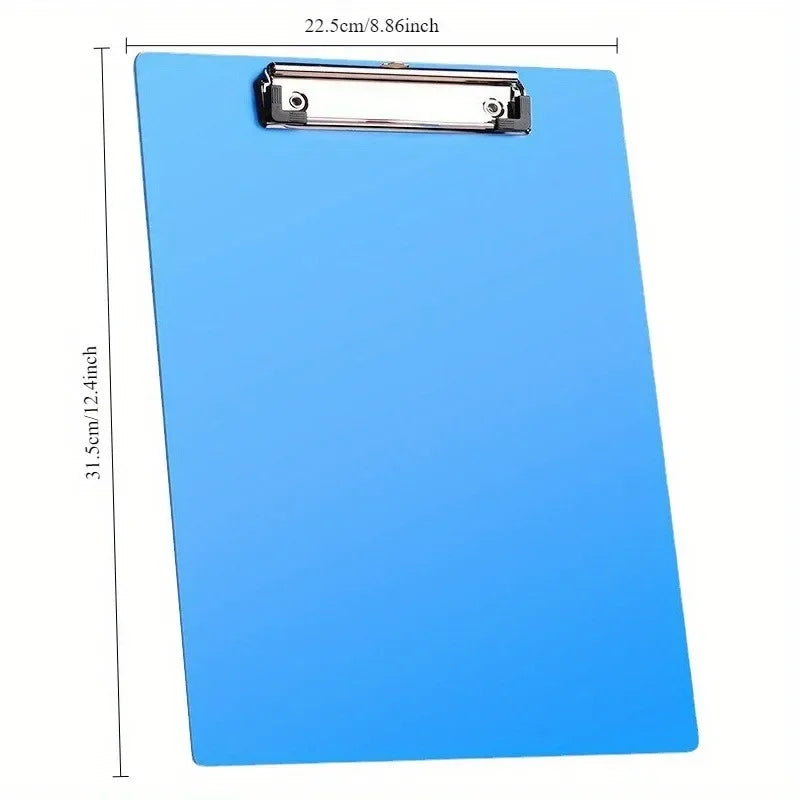 A4 Plastic Clipboard Writing Pad Folder | Thickened Board Clipboard Writing Board QXL